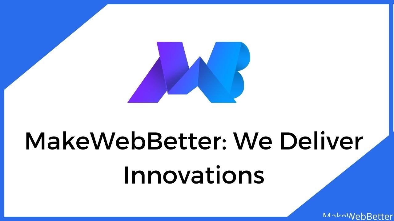 Revisão do MakeWebBetter